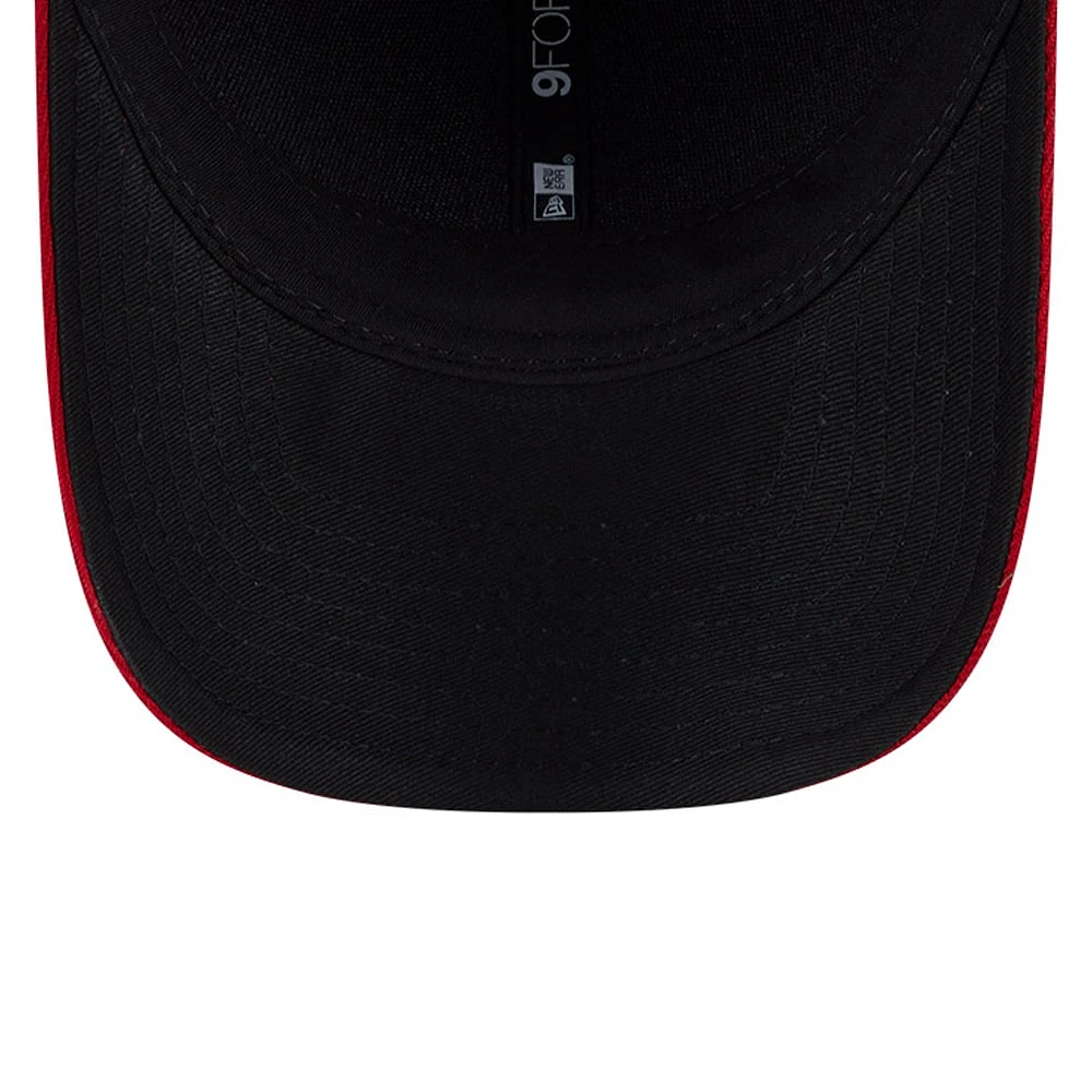 Men's New Era  Navy Atlanta Braves Player Replica 9FORTY Adjustable Hat