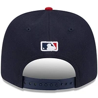 Men's New Era  Navy Atlanta Braves Player Replica 9SEVENTY Adjustable Hat