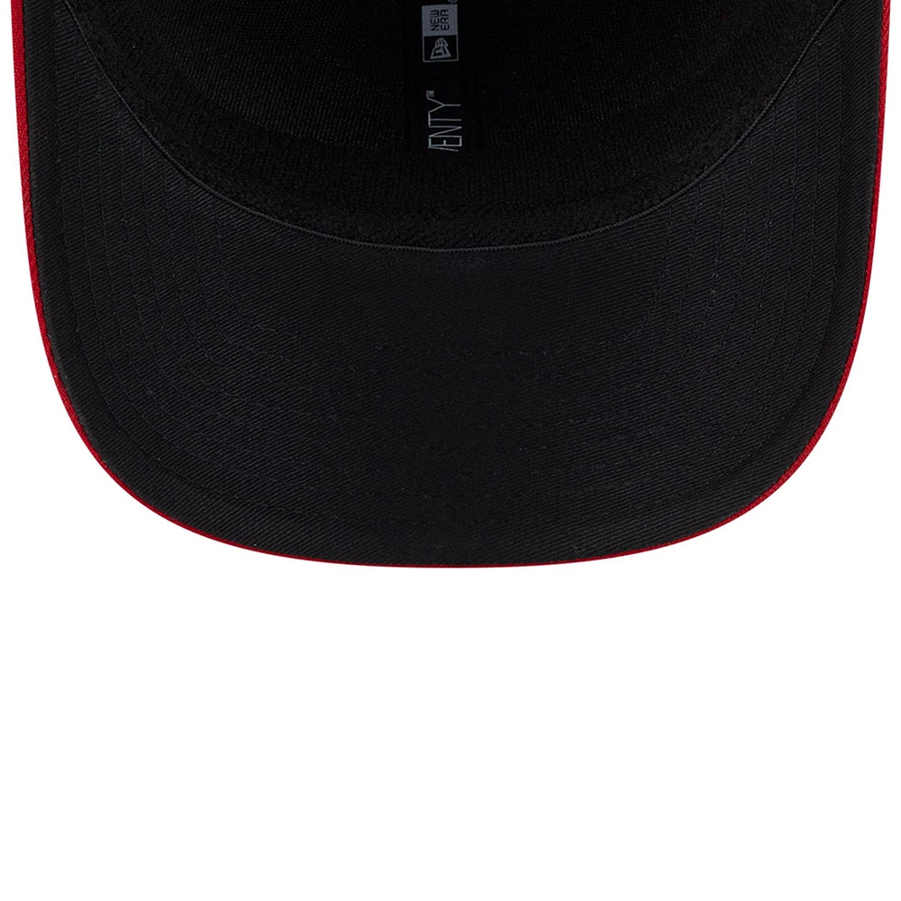 Men's New Era  Navy Atlanta Braves Player Replica 9SEVENTY Adjustable Hat
