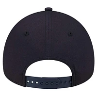 Casquette ajustable 9FORTY couleur équipe des Atlanta Braves New Era pour hommes, bleu marine