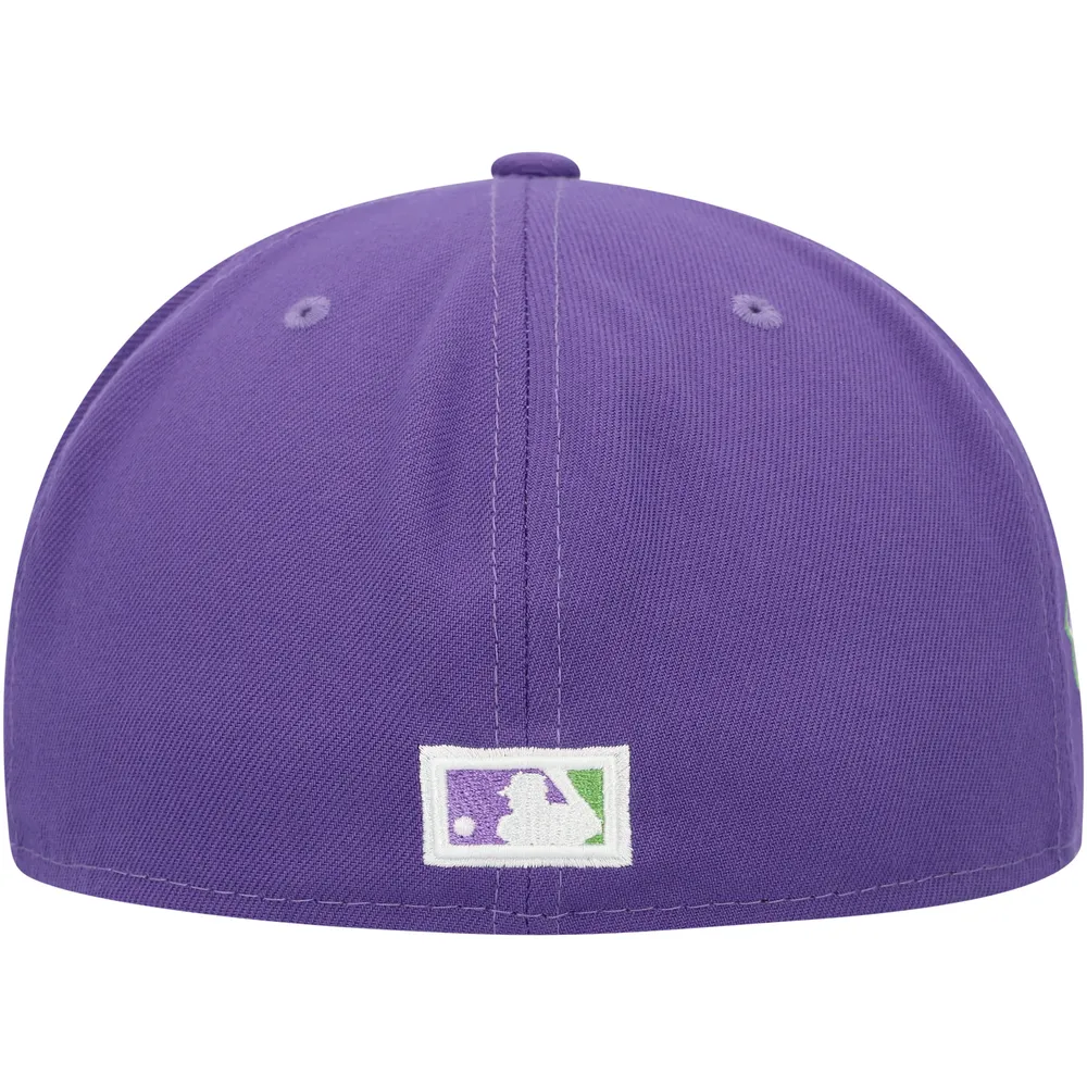 Atlanta Braves New Era 2023 Spring Color Basic 59FIFTY Fitted Hat - Lavender