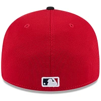 Men's New Era  Red/Navy Atlanta Braves 2025 Spring Training Low Profile 59FIFTY Fitted Hat
