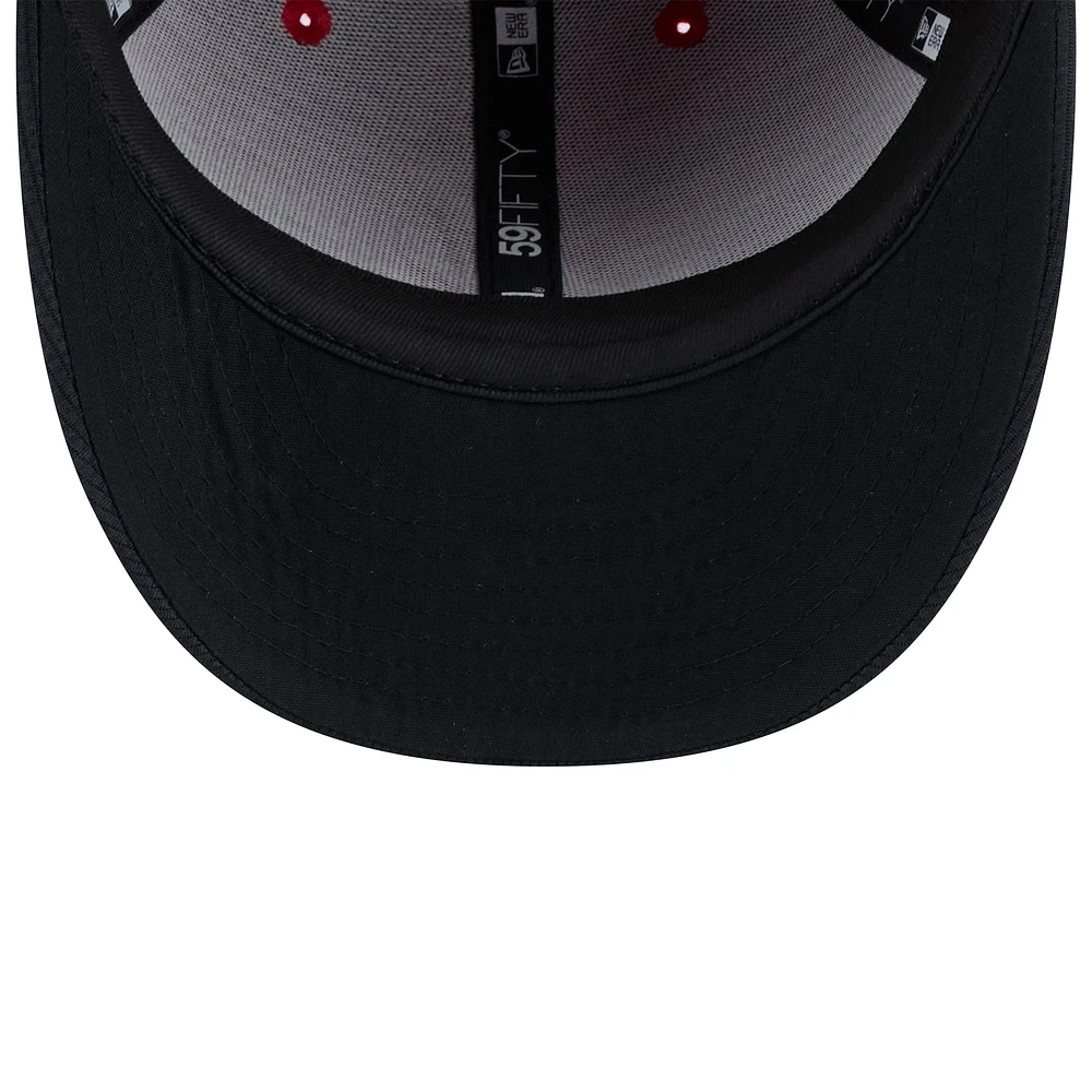 Men's New Era  Red/Navy Atlanta Braves 2025 Spring Training Low Profile 59FIFTY Fitted Hat