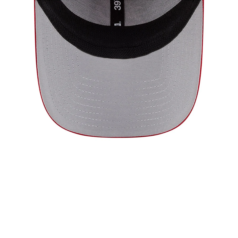 Casquette d'entraînement au bâton 39THIRTY Flex City Connect rouge New Era pour homme