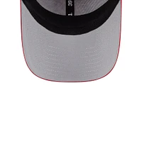 Casquette d'entraînement au bâton 39THIRTY Flex City Connect rouge New Era pour homme