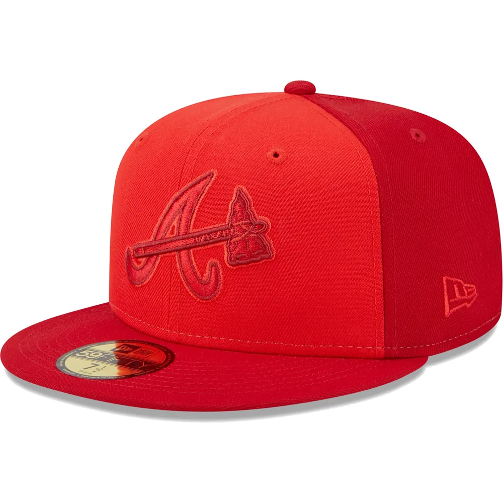 New Era Braves 5950 Chain Heart Fitted Hat