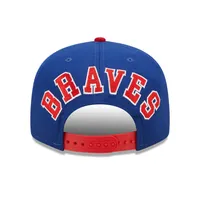 New Era Royal/Rouge Atlanta Braves Flawless - Casquette 9FIFTY Snapback pour homme