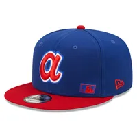 Men's New Era Royal/Red Atlanta Braves Flawless - 9FIFTY Snapback Hat