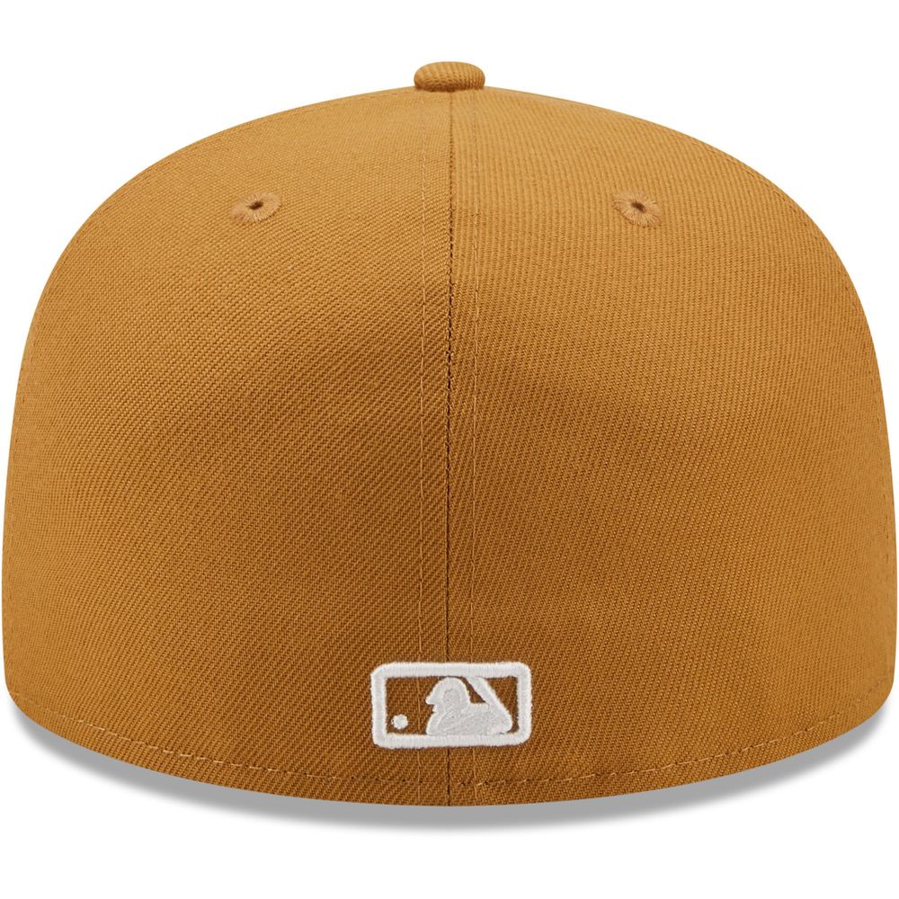 Men's New York Yankees New Era Tan Wheat 59FIFTY Fitted Hat