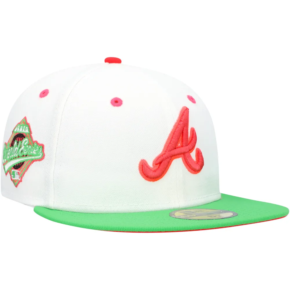 Mens New Era Light Blue Offset x Atlanta Braves 59FIFTY Fitted Hat