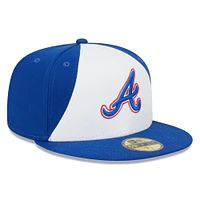 Men's New Era White/Royal Atlanta Braves 2023 City Connect 59FIFTY Fitted Hat