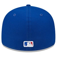 Casquette ajustée 59FIFTY à profil bas 2023 City Connect pour homme New Era, blanc/royal Atlanta Braves