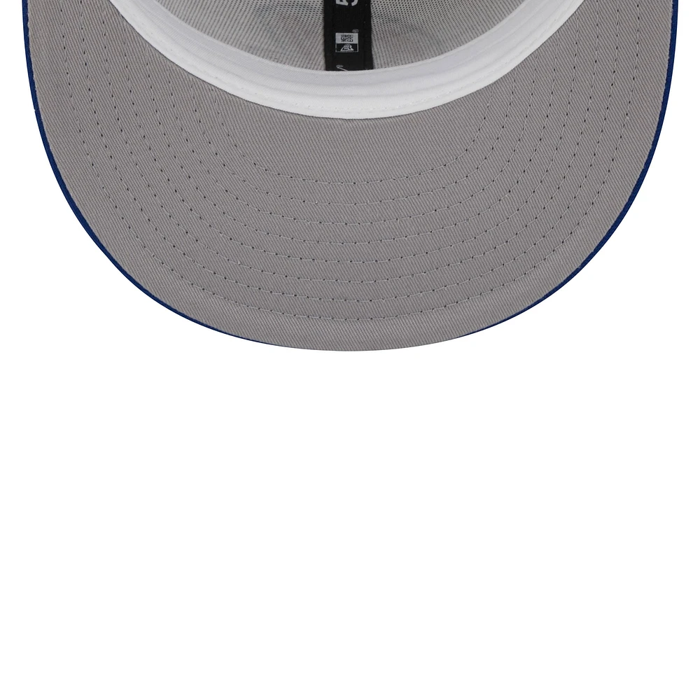 Casquette ajustée 59FIFTY Optic des Braves d'Atlanta New Era pour homme, blanc/royal