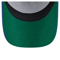 Men's New Era White/Royal Atlanta Braves Trucker A-Frame 9FORTY Adjustable Hat