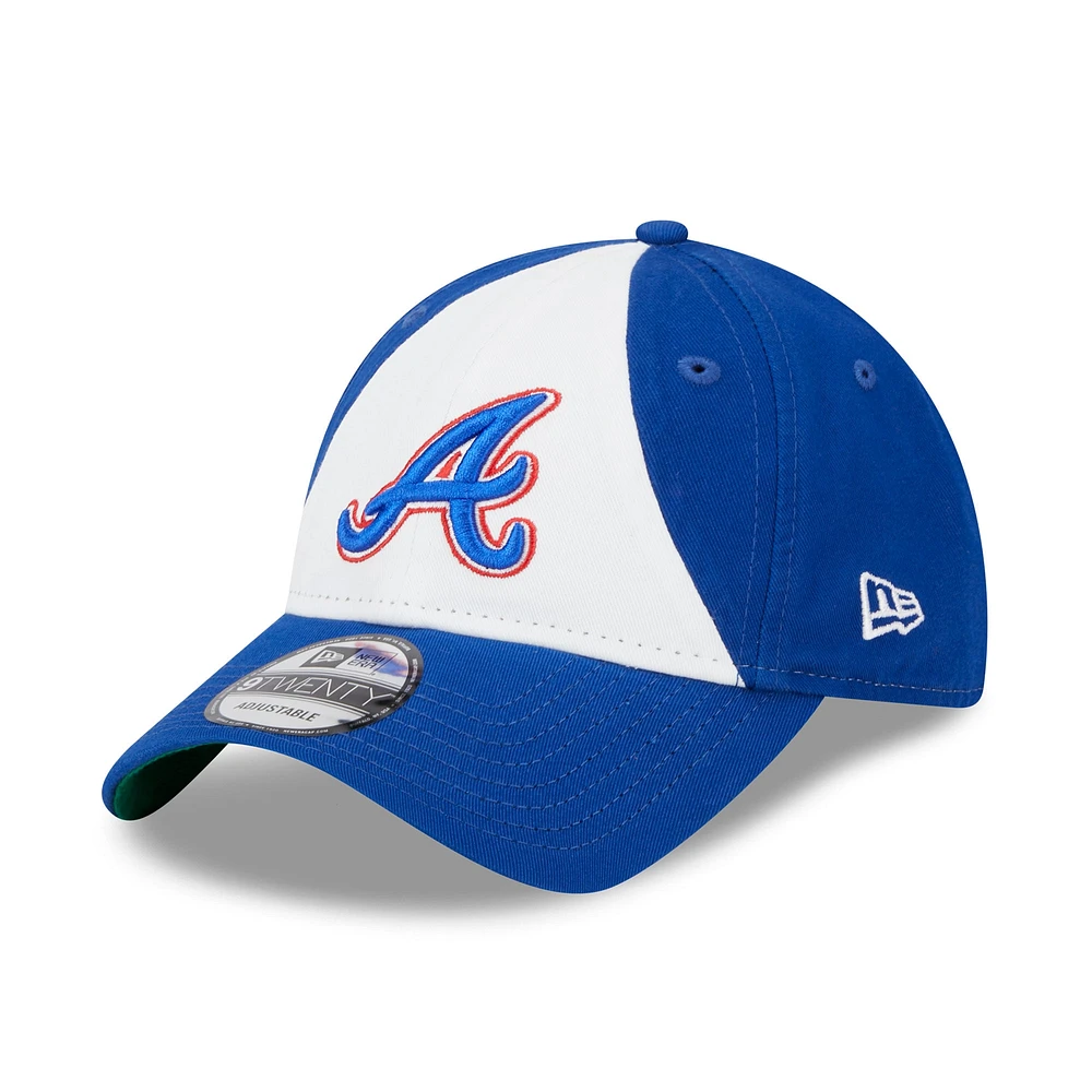 Casquette réglable New Era Atlanta Braves 2023 City Connect 9TWENTY pour homme, blanc