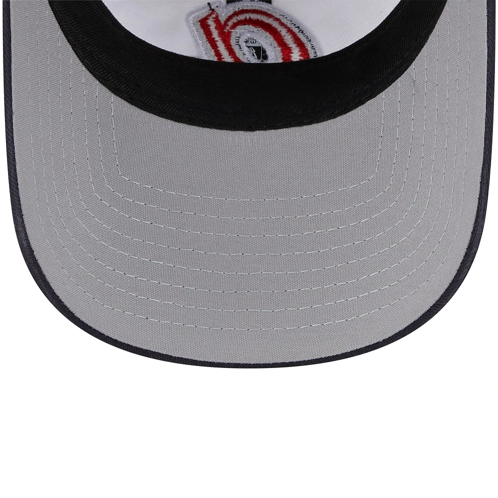 Men's New Era  White Atlanta Braves 2025 Batting Practice 9TWENTY Adjustable Hat