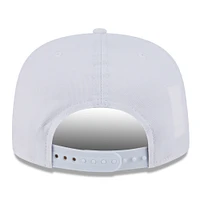 Casquette de golf à rabat Palmier blanche New Era pour homme, motif Atlanta Braves 2025, entraînement de printemps