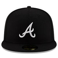 Men's New Era x j-FROST Black Atlanta Braves 59FIFTY Fitted Hat