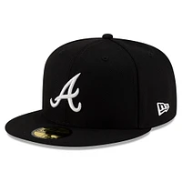 Men's New Era x j-FROST Black Atlanta Braves 59FIFTY Fitted Hat