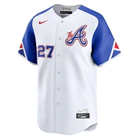 Maillot Nike Austin Riley blanc des Braves d'Atlanta City Connect Limited pour homme