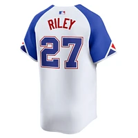 Maillot Nike Austin Riley blanc des Braves d'Atlanta City Connect Limited pour homme