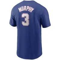 T-shirt Nike Dale Murphy Royal Atlanta Braves Cooperstown Collection pour homme avec nom et numéro