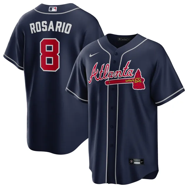 Men's Atlanta Braves Eddie Rosario Nike Red Alternate Replica