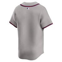 Men's Nike Gray Atlanta Braves Road Limited Jersey