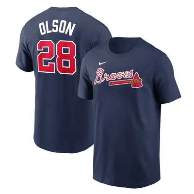 Matt Olson Atlanta Braves Nike Name & Number T-Shirt