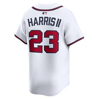 Men's Nike Michael Harris II White Atlanta Braves Home Limited Player Jersey