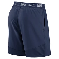 Men's Nike Navy Atlanta Braves Bold Express - Performance Shorts