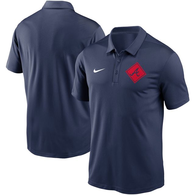 Polo pour homme Nike Atlanta Braves Diamond Icon Performance - Bleu marine