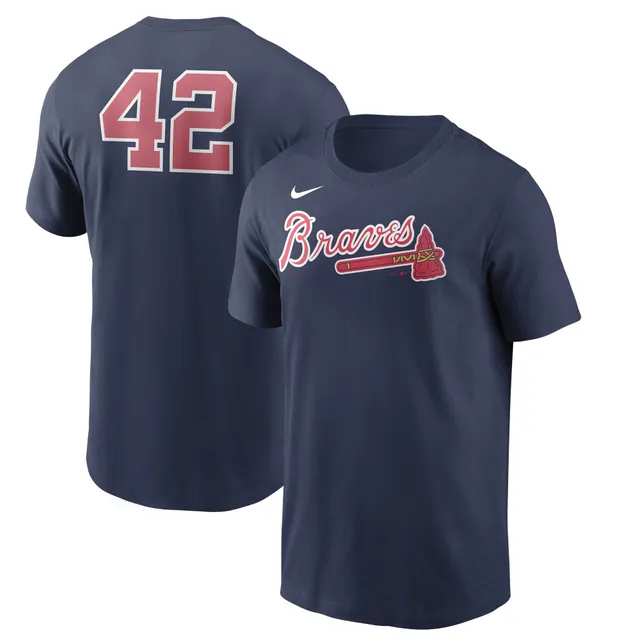 Youth Navy Atlanta Braves Tie-Dye T-Shirt