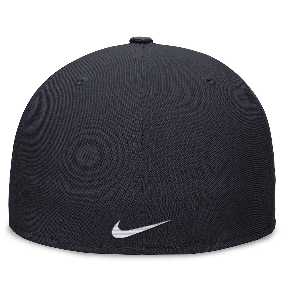 Men's Nike Navy Atlanta Braves True Performance Fitted Hat