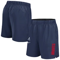 Men's Nike Navy Atlanta Braves Woven Victory Performance Shorts