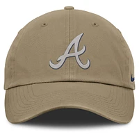 Men's Nike Olive Atlanta Braves Club Adjustable Hat
