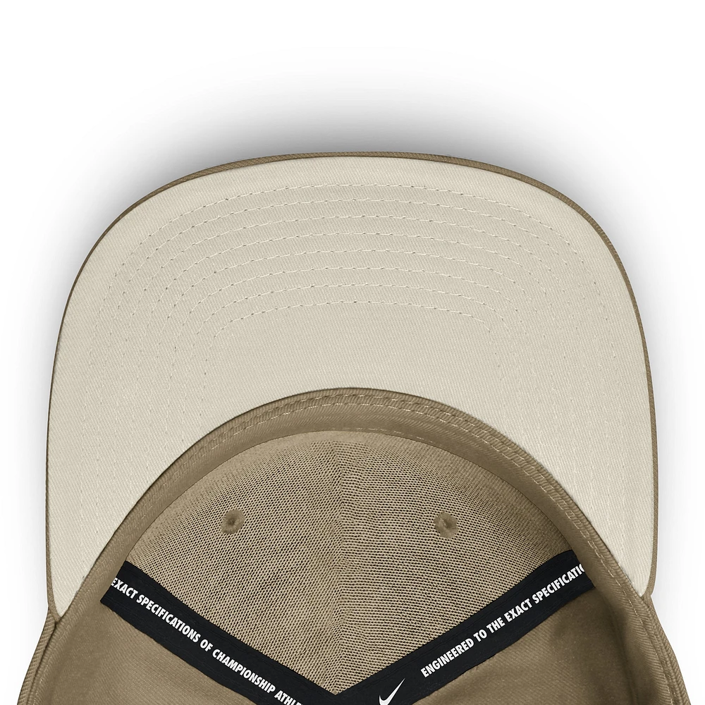 Men's Nike Olive Atlanta Braves Club Adjustable Hat