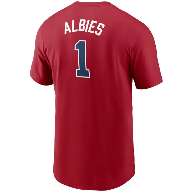 Albies 1 Baseball Shirt 2XL