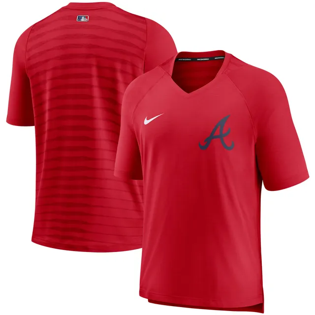 Atlanta Braves Nike Long Sleeve Shirt Men's Black Dri-Fit