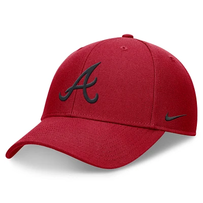 Men's Nike Red Atlanta Braves Club Performance Adjustable Hat