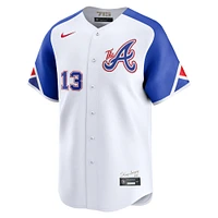 Men's Nike Ronald Acuña Jr. White Atlanta Braves City Connect Limited Player Jersey