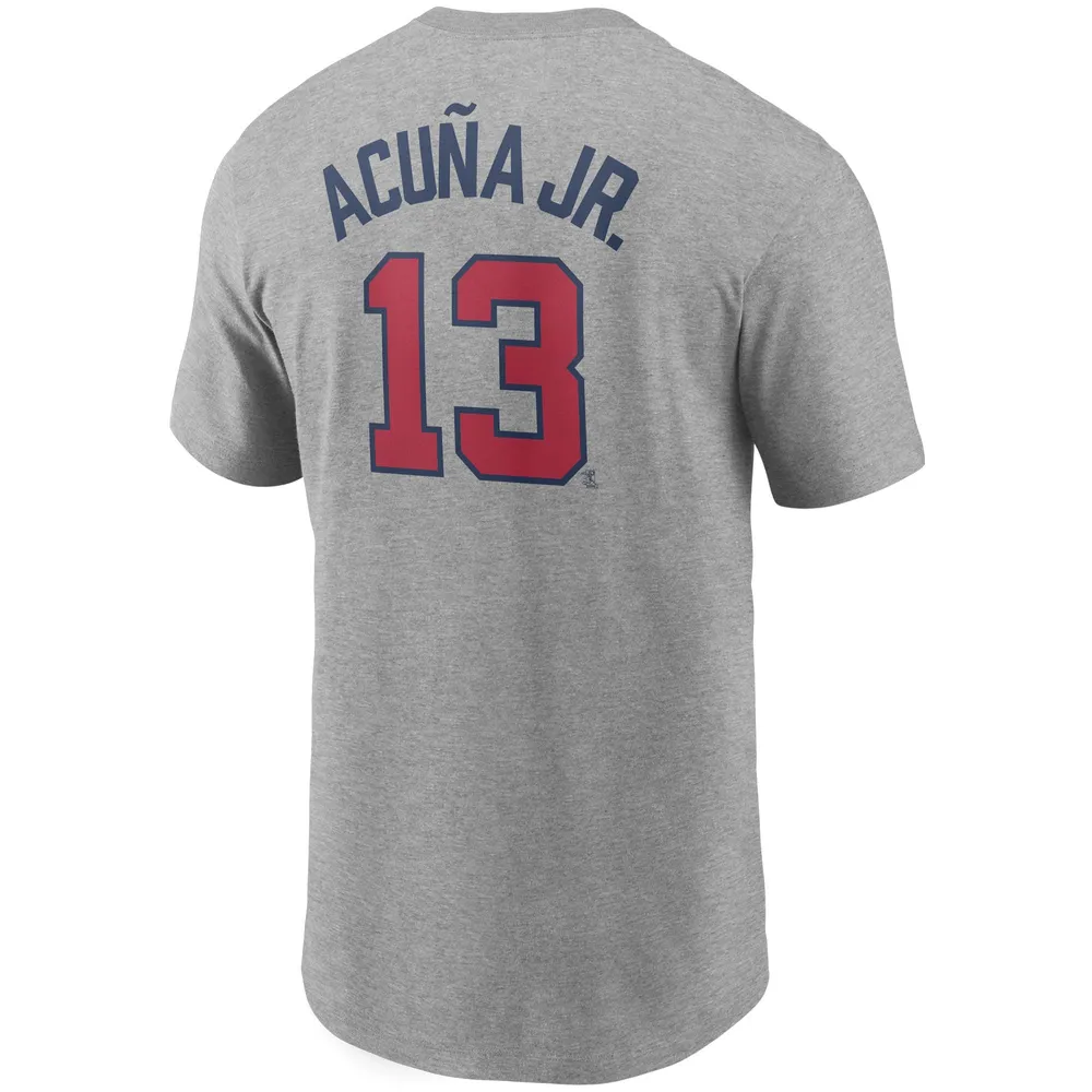 Ronald Acuna Jr. Atlanta Braves Nike Youth Name & Number T-Shirt - Red