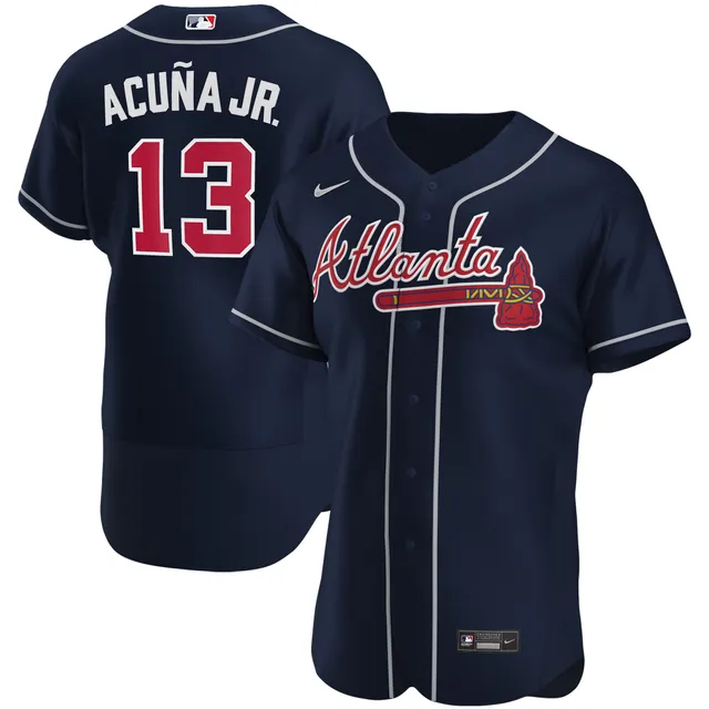 Youth Atlanta Braves Ronald Acuna Jr. Nike Red Player Name