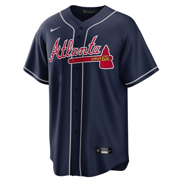 Nike MLB Atlanta Braves Official Replica Jersey City Connect Blue