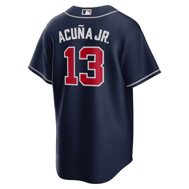 Nike Men's Atlanta Braves 2023 City Connect Ronald Acuña Jr. #13 Cool Base  Jersey