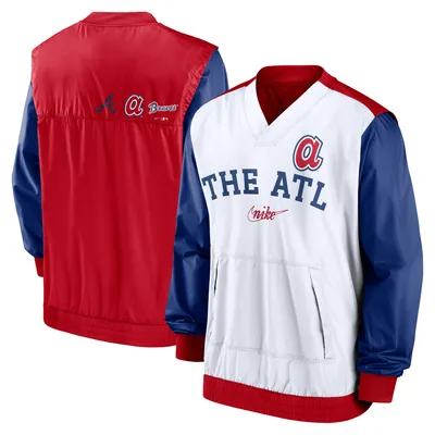 Atlanta Braves Nike Team Logo Element Performance Half-Zip