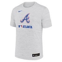 Men's Nike  White Atlanta Braves 2025 City Connect Authentic Collection Velocity Performance T-Shirt