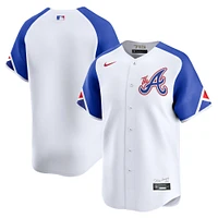 Maillot Nike Atlanta Braves City Connect Limited pour homme, blanc, blanc