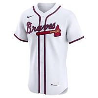 Men's Nike White Atlanta Braves Home Elite Jersey