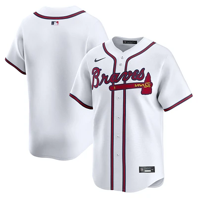 Maillot Nike Atlanta Braves Domicile limité pour homme, blanc,